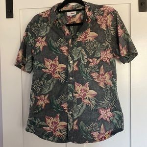 3/$20 Mens Hawaiian Floral Shirt